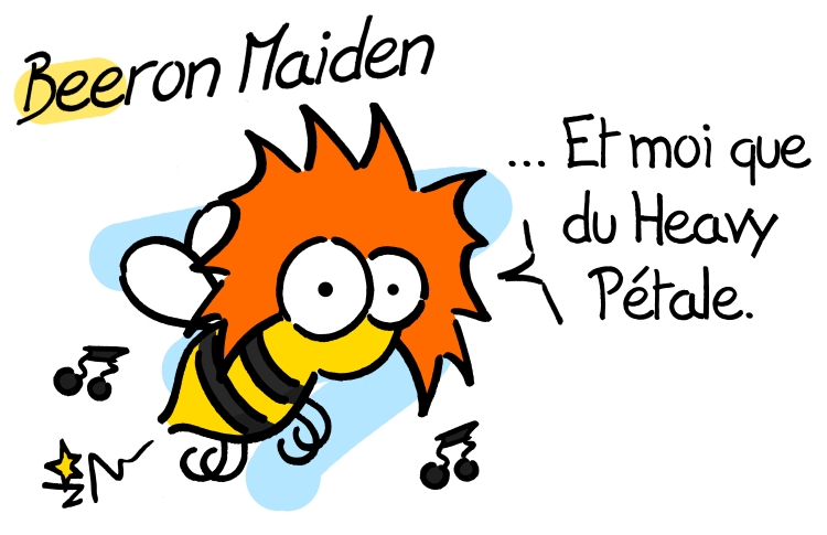 Beeron Maiden sur Sauvages du Poitou!