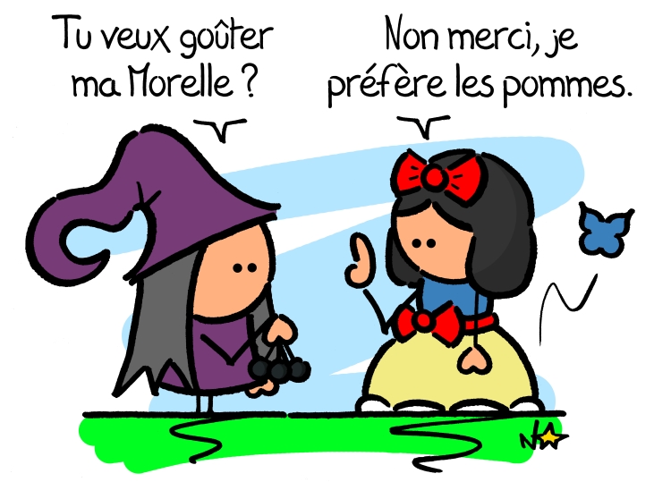 Morelle noire, Sauvages du Poitou!