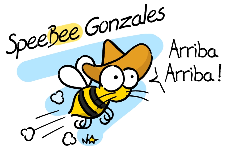 Speebee Gonzales sur Sauvages du Poitou!